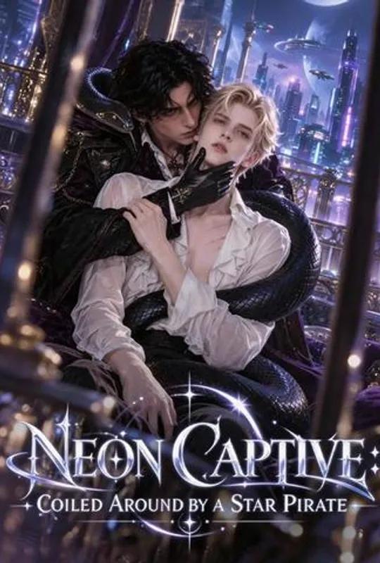 Neon Captive: Coiled Around by a Star Pirate poster