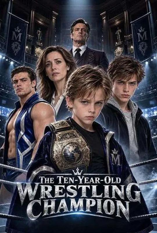 Ten-year-old wrestling champion poster