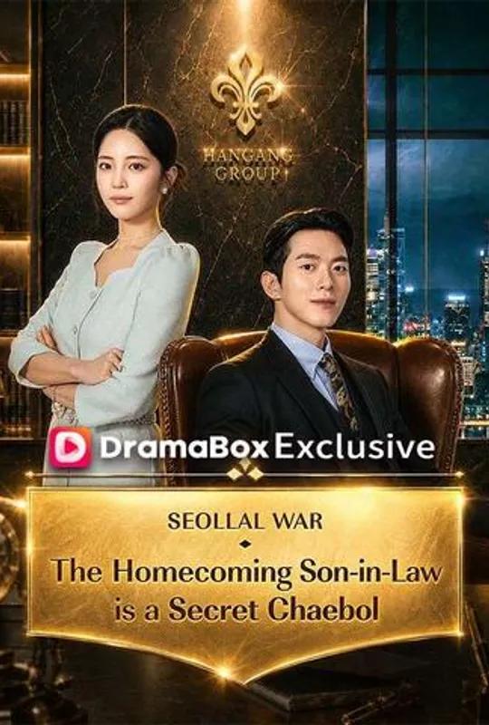 Seollal War: The Homecoming Son-in-Law is a Secret Chaebol poster