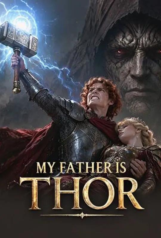 My father is Thor poster