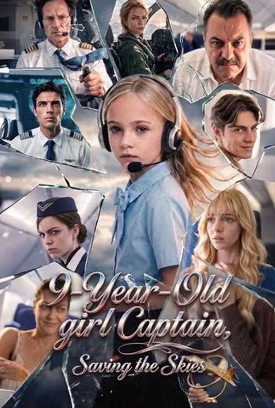 9-Year-Old girl Captain，Saving the Skies poster